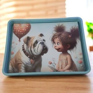 NORE’S NOVELTIES Handcrafted Decorative Serving/ Vanity Tray “VALDAY 2”